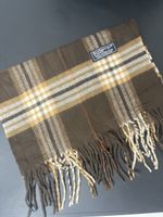 Écharpe Burberry authentique marron carreaux 