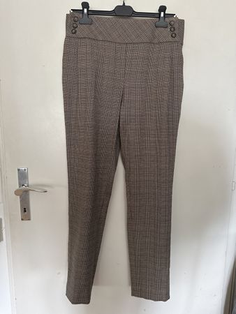 Pantalon Kookai taille 38 imprimé brun