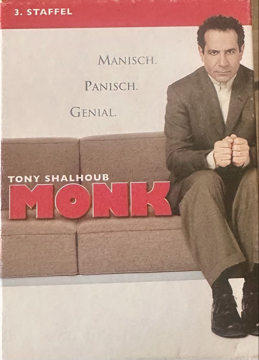 Tutti i DVDs: Monk Serie 3. Staffel DVD Box – Usato da Malters venduto da Gustov