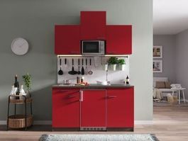 124 Singleküche Küchenzeile 150cm E/Y/R - Küche Einbauküche
