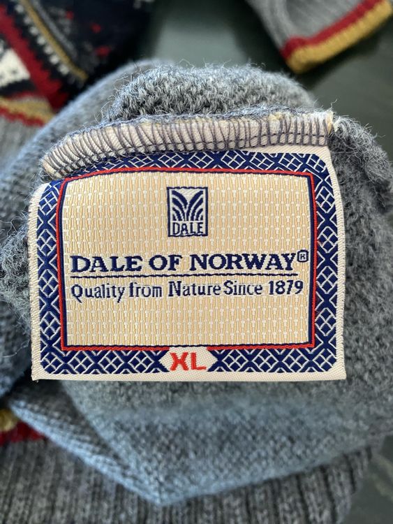 Dale of Norway Norwegerpullover XL Winterpulli grau 4