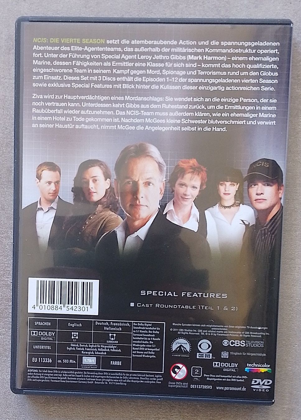 Alle DVDs: DVD NCIS Season 4.1 Disc one - three – Gebraucht aus Wohlen AG von salamanderspielwaren 1