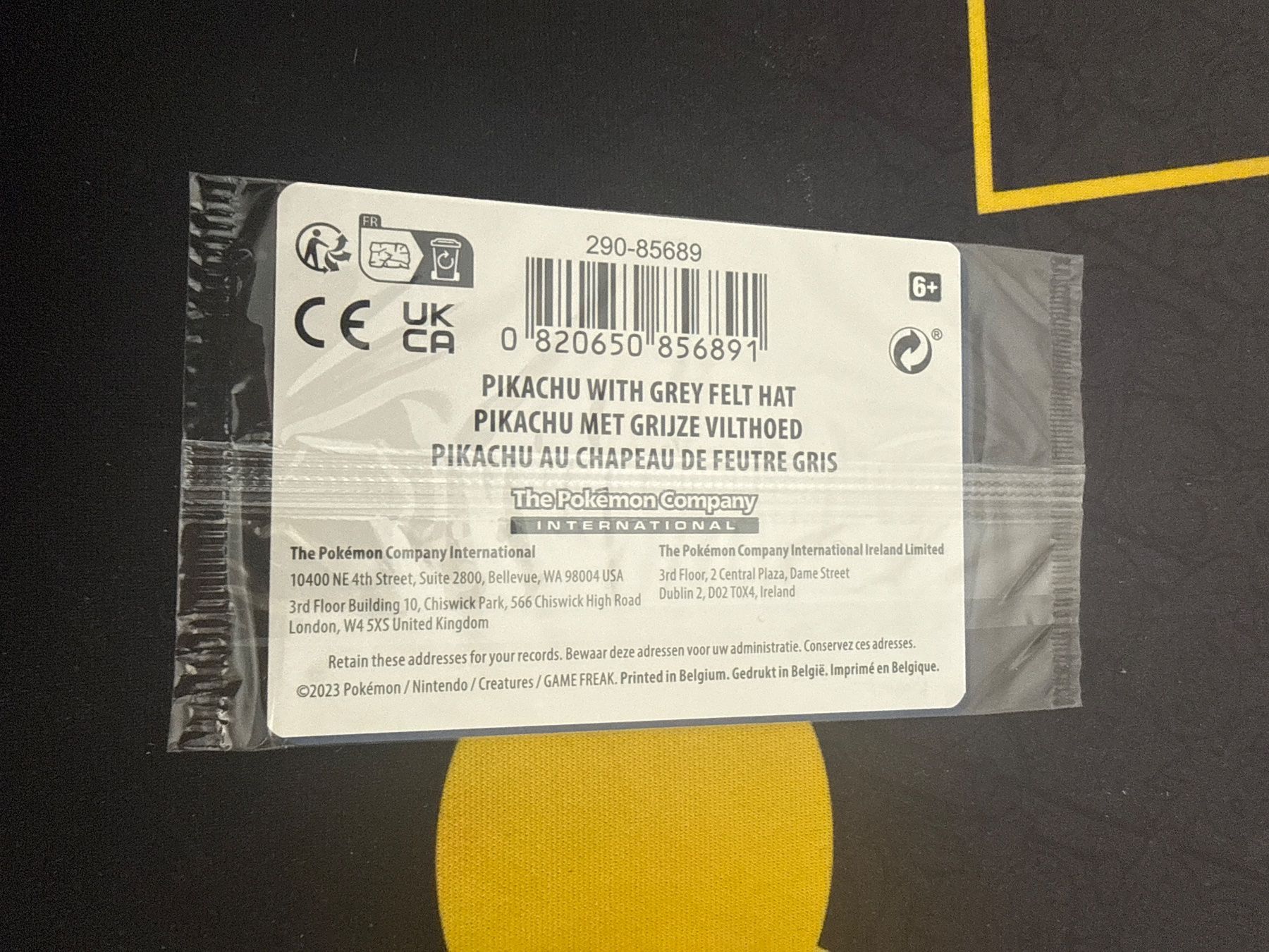 Pokémon Carte collezionabili: Pikachu with Grey Felt Hat Promo – Nuovo e nell'imballaggio originale da Sargans venduto da XswissprimeX 1