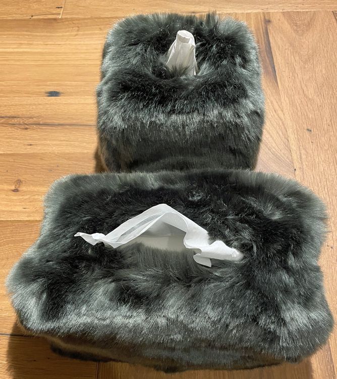 Damens Armstulpen Aus Kunstpelz - Gestrickte Handgelenkswärmer Acryl