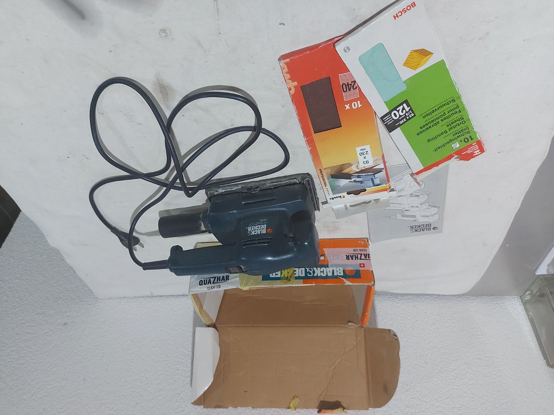 Smerigliatrici & Lucidatrici: Black&Decker Schwingschleifer KA161 185W – Usato da Rheinau venduto da profitronic.shop 8