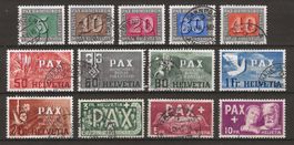 1945 : PAX Serie Nr. 262 - 274 : KP 886.--