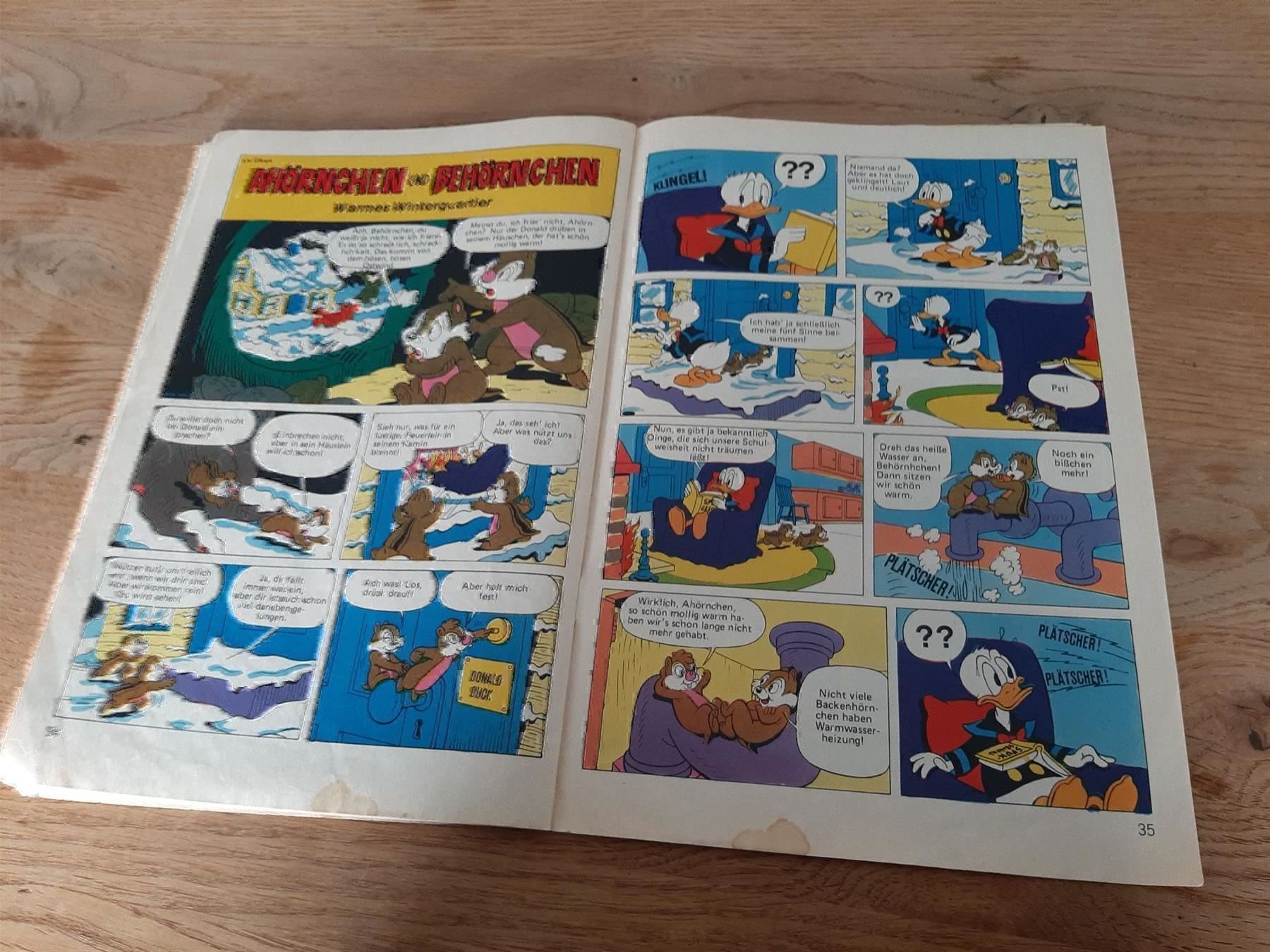 Comics: Micky Maus Heft 1, 01.01.1977 – Gebraucht aus Affoltern am Albis von Sabinezc 6