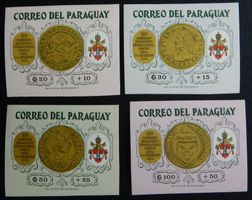 Paraguay Kat. 1376-1379 ** 1964 Kat. 36 Euro selten