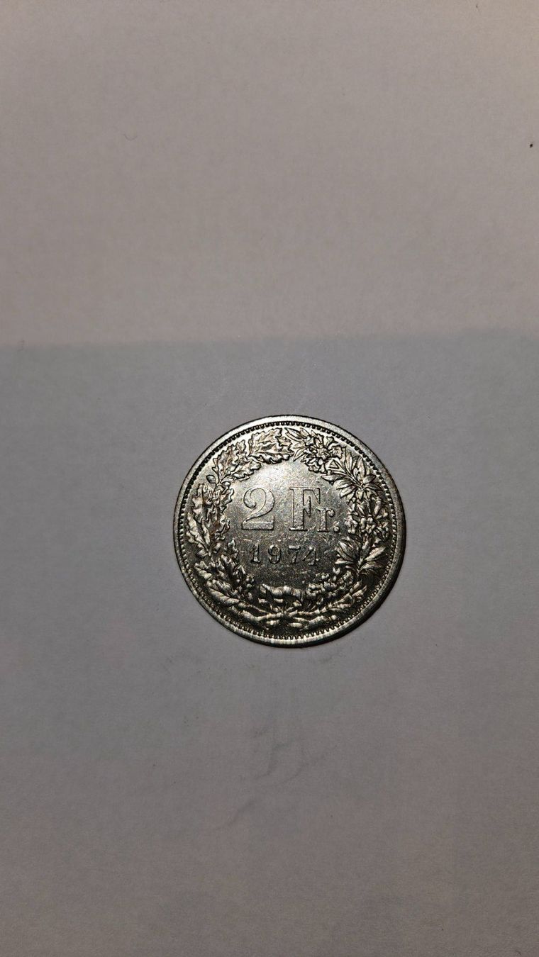 Tutti le monete: 2 Franken 1974 – Usato da Trachslau venduto da Daniel12766