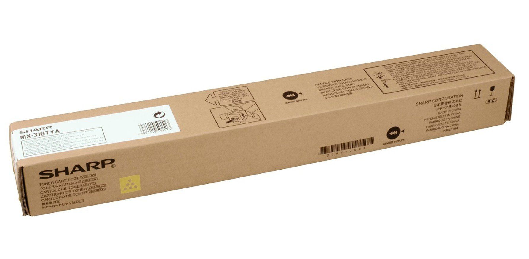 Sharp Cartucce per stampanti & toner: Sharp MX-2600, MX-4100, MX-5100 yellow Toner, MX-31GTYA – Nuovo e nell'imballaggio originale da Glattbrugg venduto da copytron 1