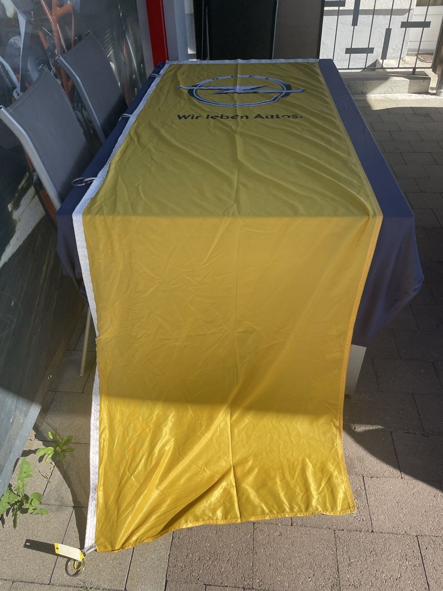 Bandiere: OPEL Fahne  -  Original – Nuovo (secondo la descrizione) da Menziken venduto da Hotdevil1 2