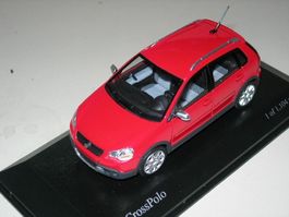 VW Cross Polo 2006 rot * Minichamps 1:43