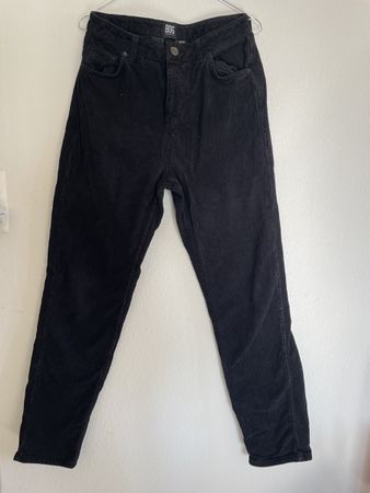 Kordhose Schwarz W30/L34