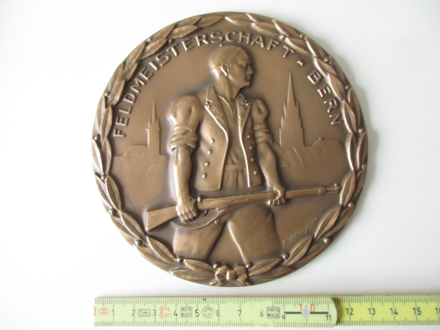 Medaglie: Feldmeisterschaft BERN / Grossplakette 140mm – Usato da Eschenbach LU venduto da Jack1711