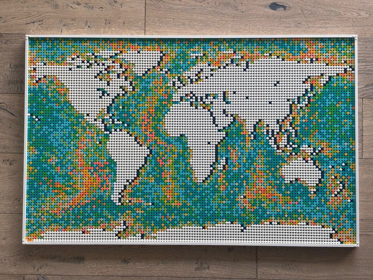 Lego Baukästen: LEGO Weltkarte – Gebraucht aus Adliswil von Simon276