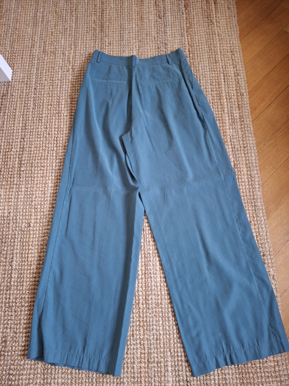 Zara Pantaloni: Pantalon Zara M bleu vert – Usato da Lausanne venduto da Cognitia 2