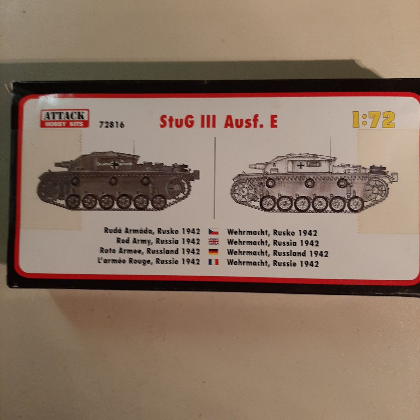 Kits de montage: 350 ... StuG III Ausf. E ... Attack 72816 – Neuf (Voir description) à Bonstetten par Benibanny59 1