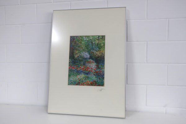 Dipinti: Gemälde Charly Pirot Blumenwiese – Usato da Volketswil venduto da brockipfannenstil 1