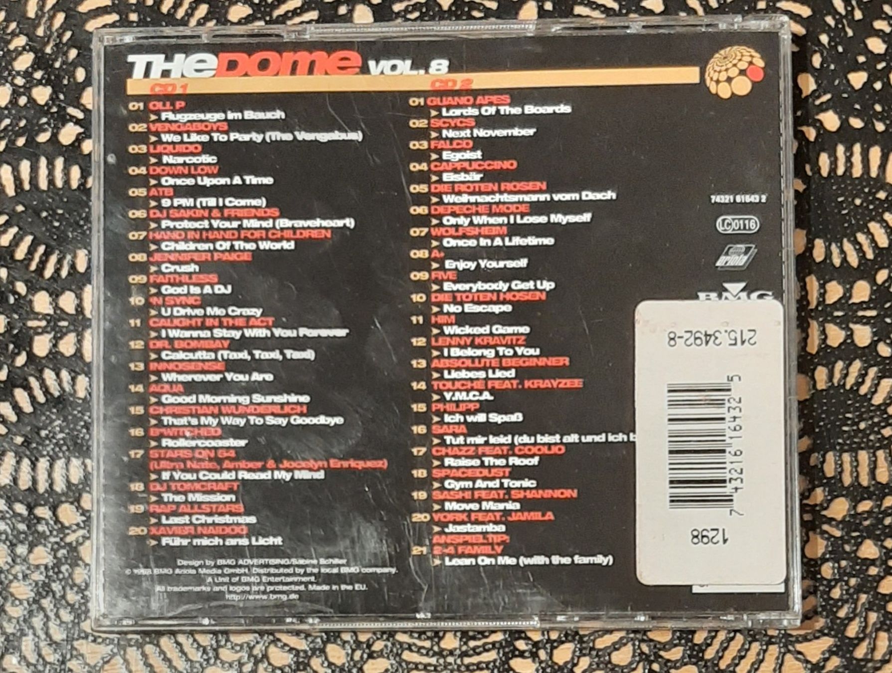 CDs: The Dome Vol. 8, Doppel-CD 1999, Hit Compilation, Sampler – Gebraucht aus Amriswil von Celini3 1