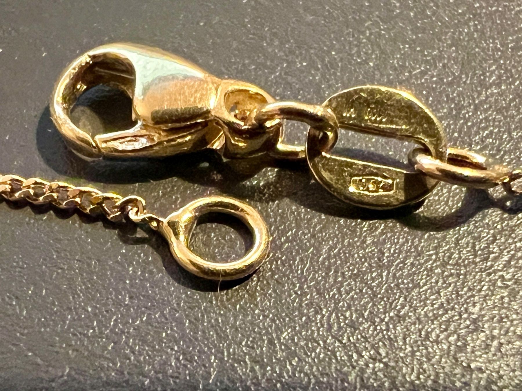 Catenine: kurzes Gold-Collier 18K – Usato da Chur venduto da Penting1935 2