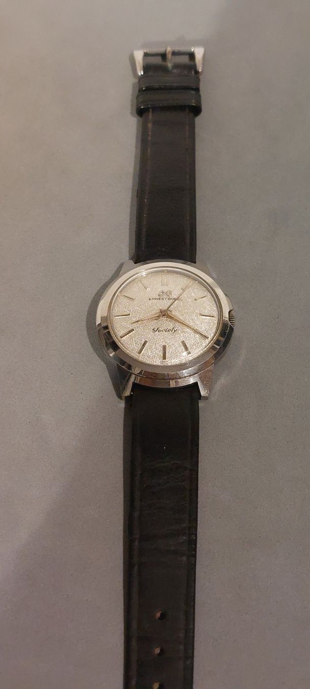 Swiss Orologi: Belle montre Automatic Ernest Borel Society défectueuse – Difettoso da Rolle venduto da mro_5nyk 7