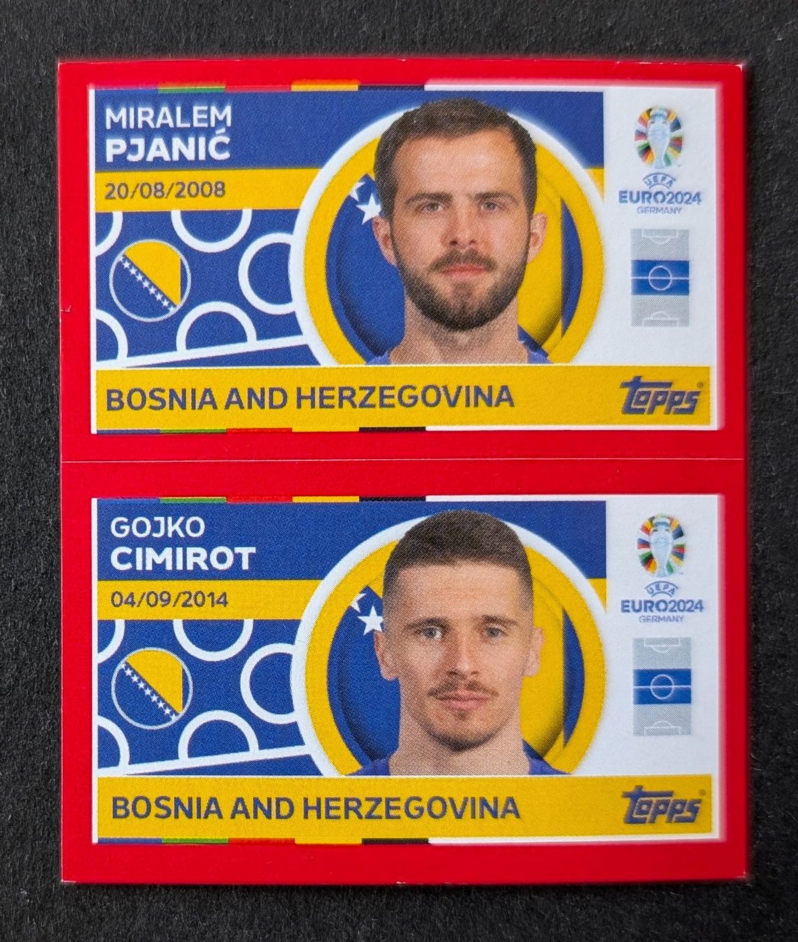 Topps Carte collezionabili: Topps EM 2024--BIH 8/9 – Nuovo e nell'imballaggio originale da Hittnau venduto da stamps_and_coins