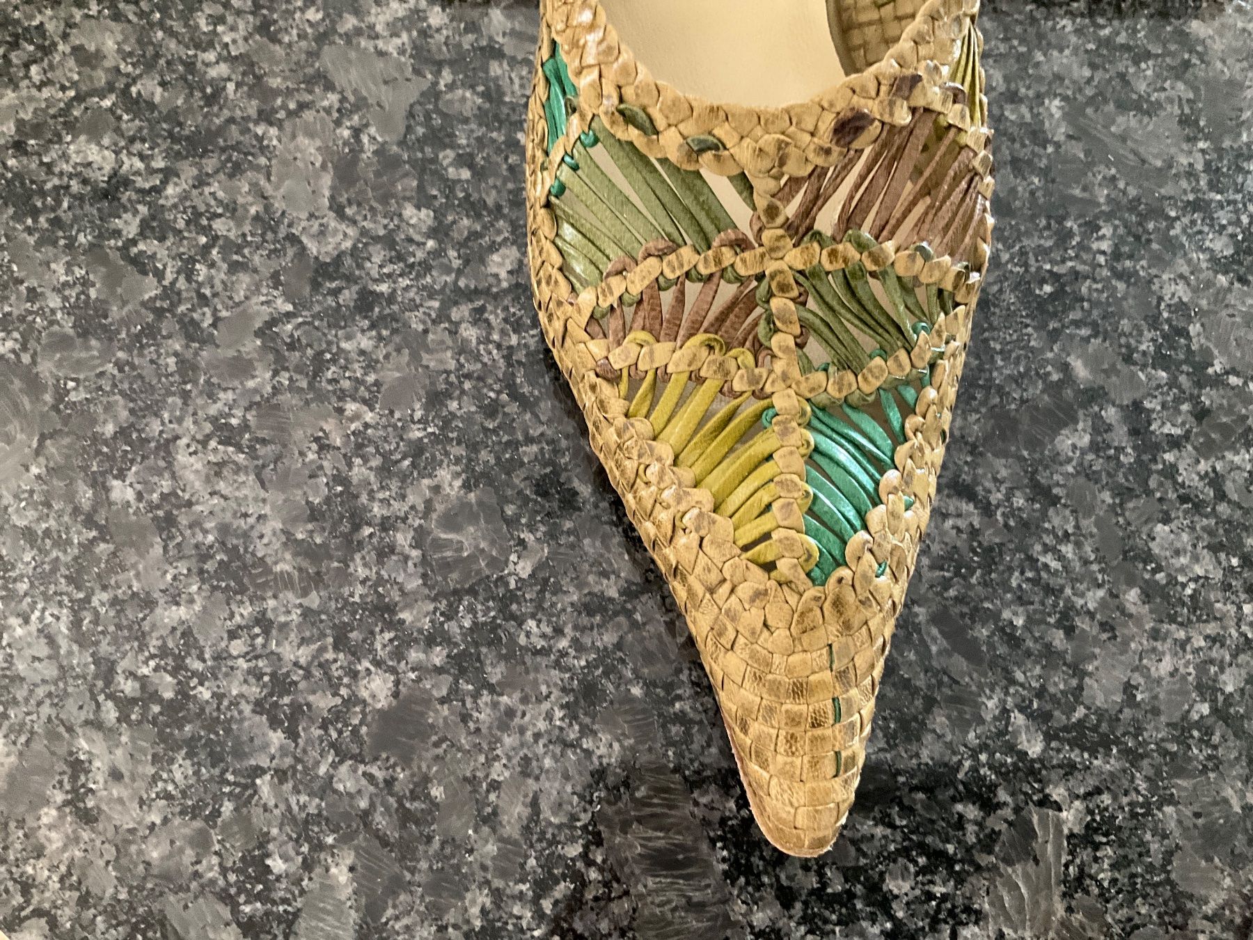 Scarpe da donna: Escarpins Elizabeth Stuart kaki, p.39 – Nuovo (secondo la descrizione) da Murten venduto da Louis1954 3