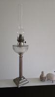 Antike Petroleumlampe, Glas, Rarität