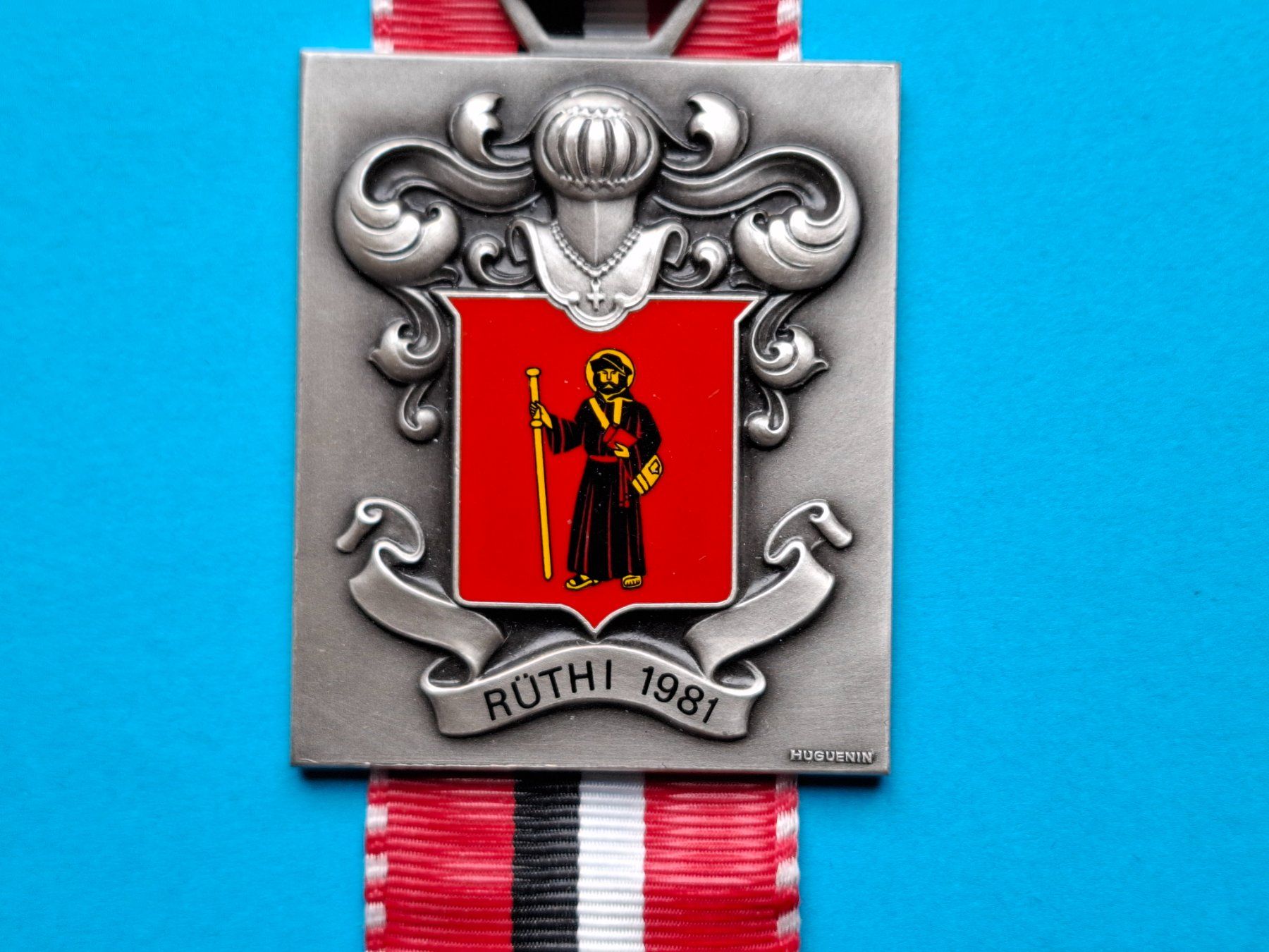 Medaglie: Fridolin Glarner Wappen (H70) – Usato da Schwanden GL venduto da Suvorov
