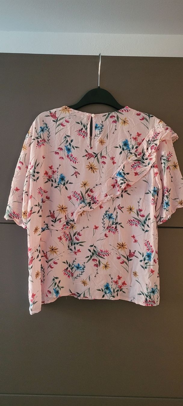 Mango Blusen: Blouse fleurie rose Mango T40/L  – Neu (gemäss Beschreibung) aus Vevey von x_y_f 1