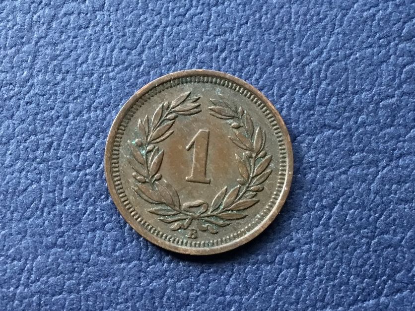 Tutti le monete: 1 Rappen 1932 – Usato da St. Margrethen SG venduto da alfapeugeot10 1