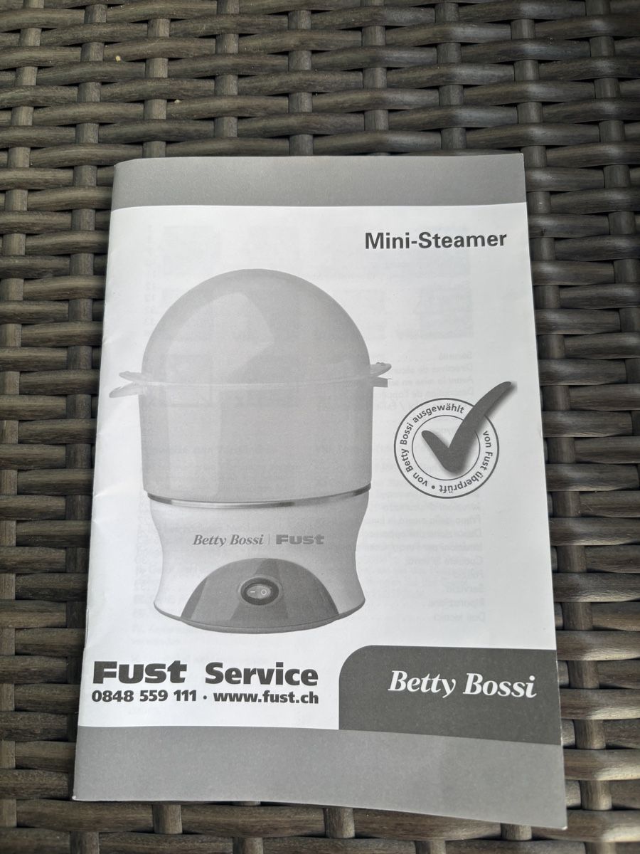 Betty Bossi Küchengeräte: Mini Steamer Betty Bossi – Neu (gemäss Beschreibung) aus Seuzach von Rockyalps 2
