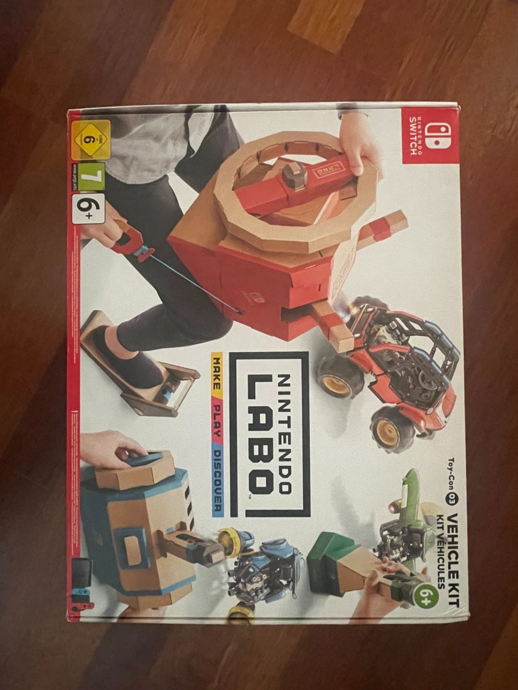 Nintendo Spiele: Switch Nintendo Labo Vehicle Kit Toy-Con 03 – Neu und originalverpackt aus Rüschlikon von MinTruc