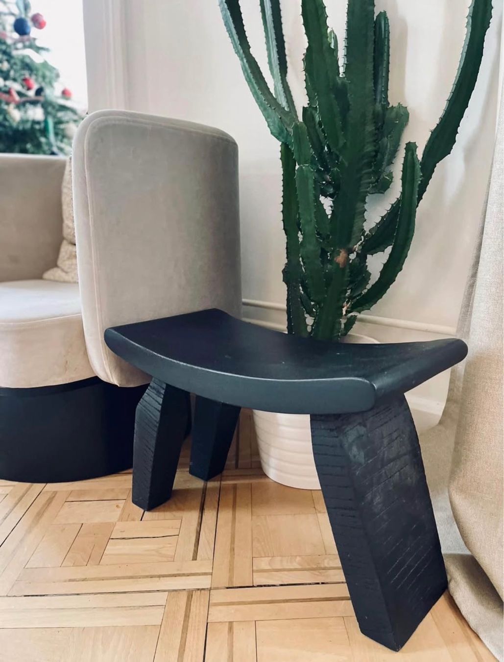 Tabourets: (Yoga)Hocker - Handgeschnitzt Mangoholz – D'occasion à Zürich par Marcel_1964