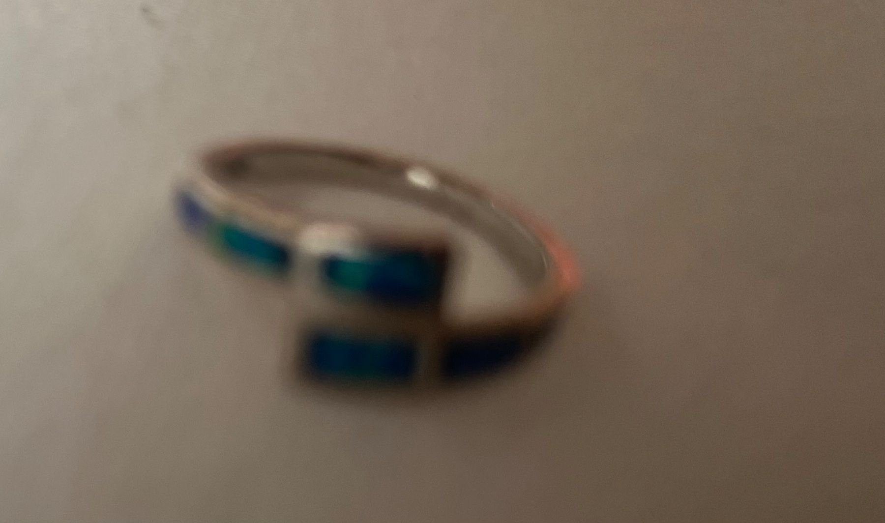 Anelli: Vintage echt silber Silber Ringe Türkis 3 Stück – Usato da Baden venduto da Sandra148 3
