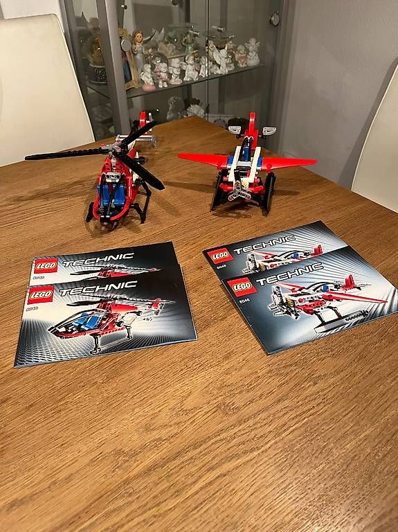 Lego Baukästen: Hubschrauber 8046 A+B Modell – Gebraucht aus Olten von Einwegparadies 2