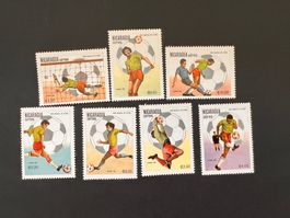 Nicaragua Fussball WM 1982  Satz  ** (2102)