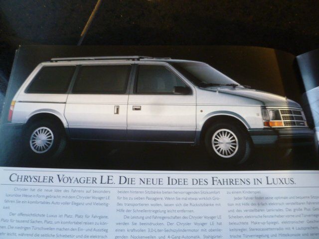 Chrysler Documenti: Chrysler Prospekt 1989 – Usato da Zofingen venduto da sosalinos01 9