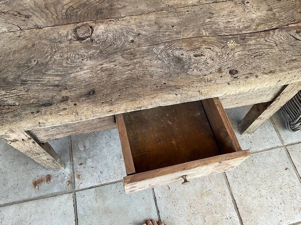 Tische: TAVOLINO VECCHI IN LEGNO – Gebraucht aus Gentilino von besse1 2