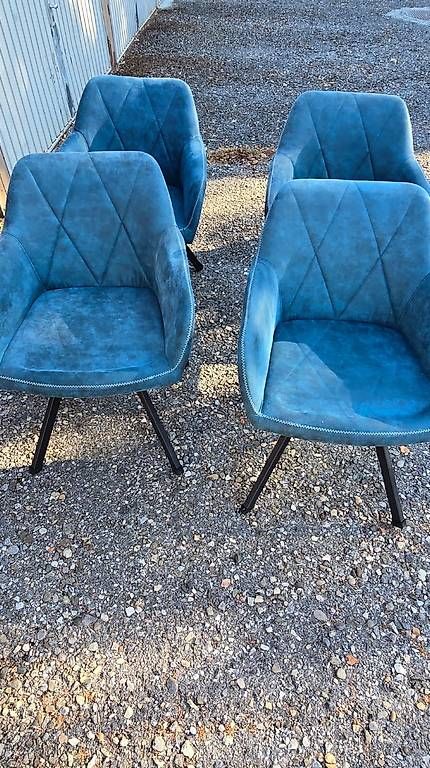 Sedie: Esszimmerstühle blau – Usato da Grenchen venduto da ine_x88j