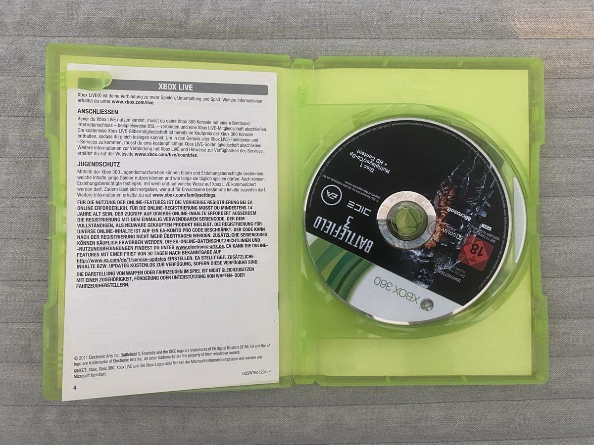 Microsoft Spiele: Battlefield 3 für Xbox 360 – Gebraucht aus Thunstetten von Virus_33 1