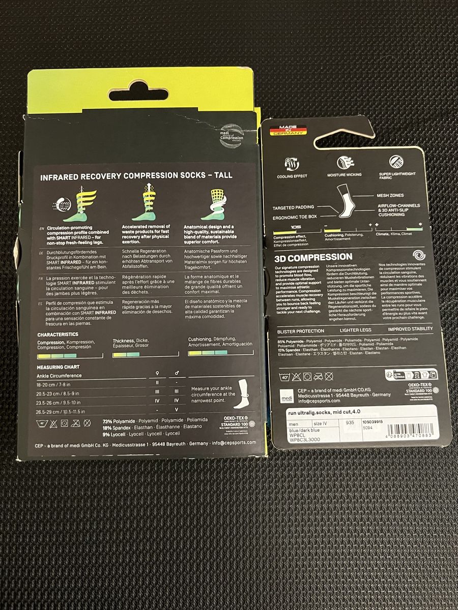 Chaussettes: Herren CEP Socken Bundle – Neuf avec emballage d'origine à Obfelden par running_mike 1