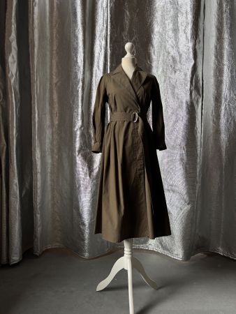 Tara Jarmon Busenkleid khaki olive Gr. FR 36 (XS/S)