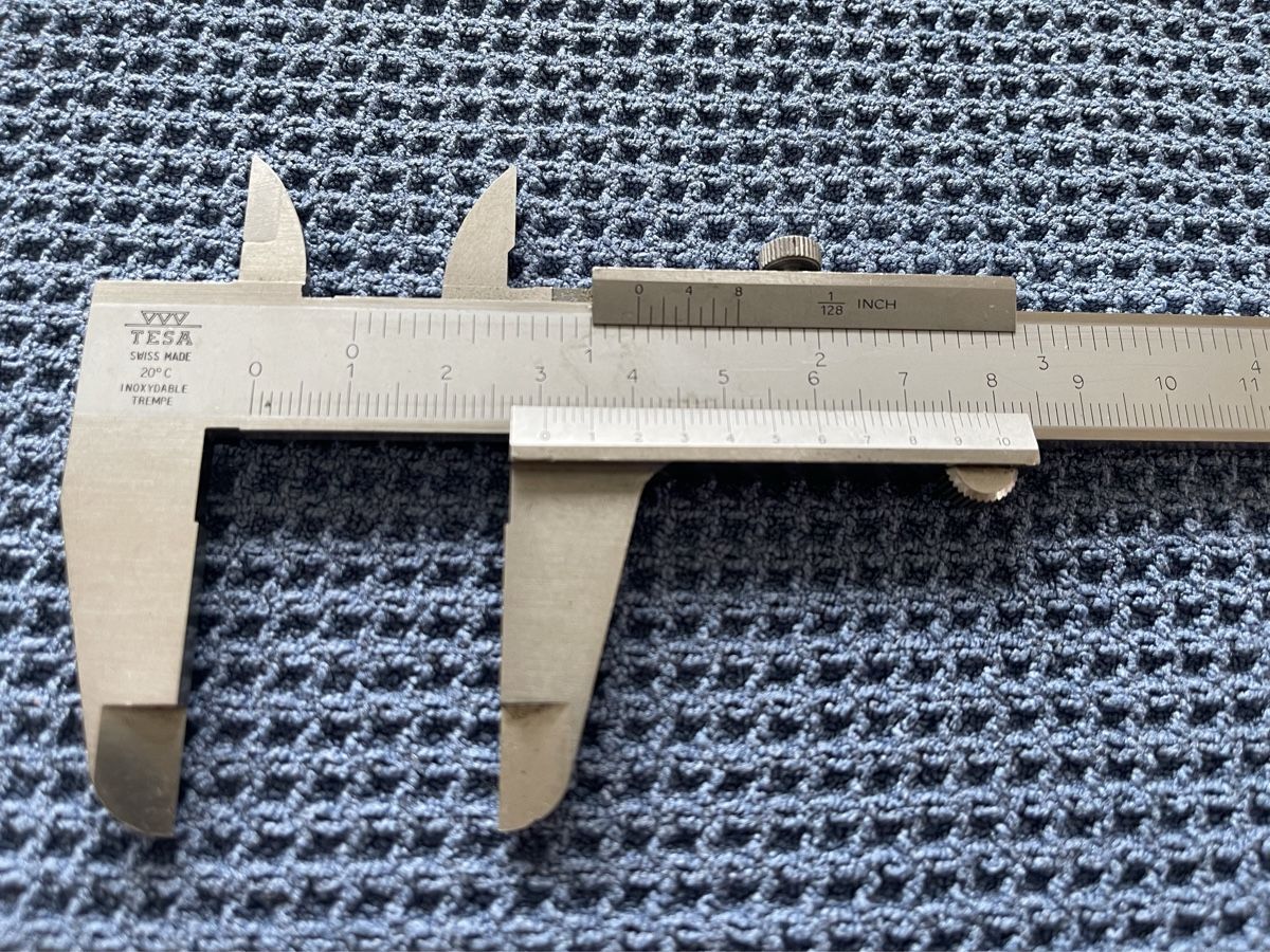 Tesa Misurare: Tesa Messschieber Messlehre 200 mm – Usato da Kehrsatz venduto da bianca69 3