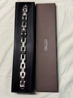 Oro Vivo Herrenarmband Edelstahl mit Box, Top Zustand!