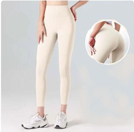 NEUE top Sport Tight uni beige blickdicht Gr. XS - 224066