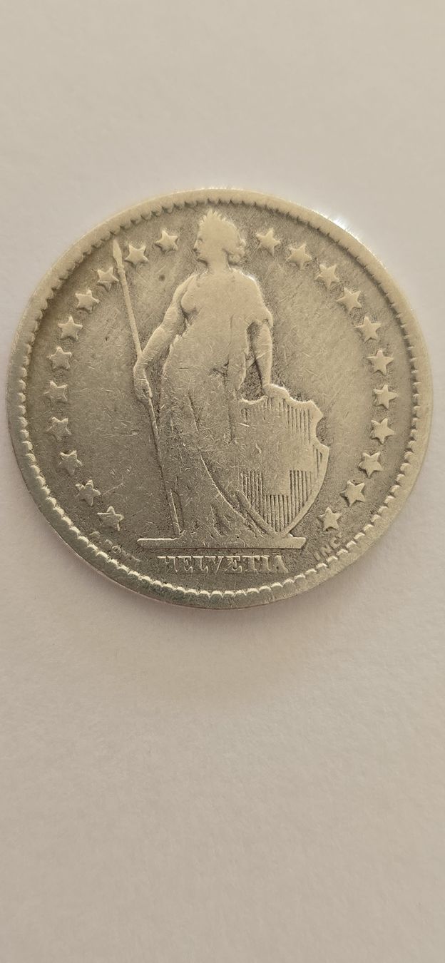 Tutti le monete: piece 2chf 1875 – Usato da Fribourg venduto da yan_z5fr 1
