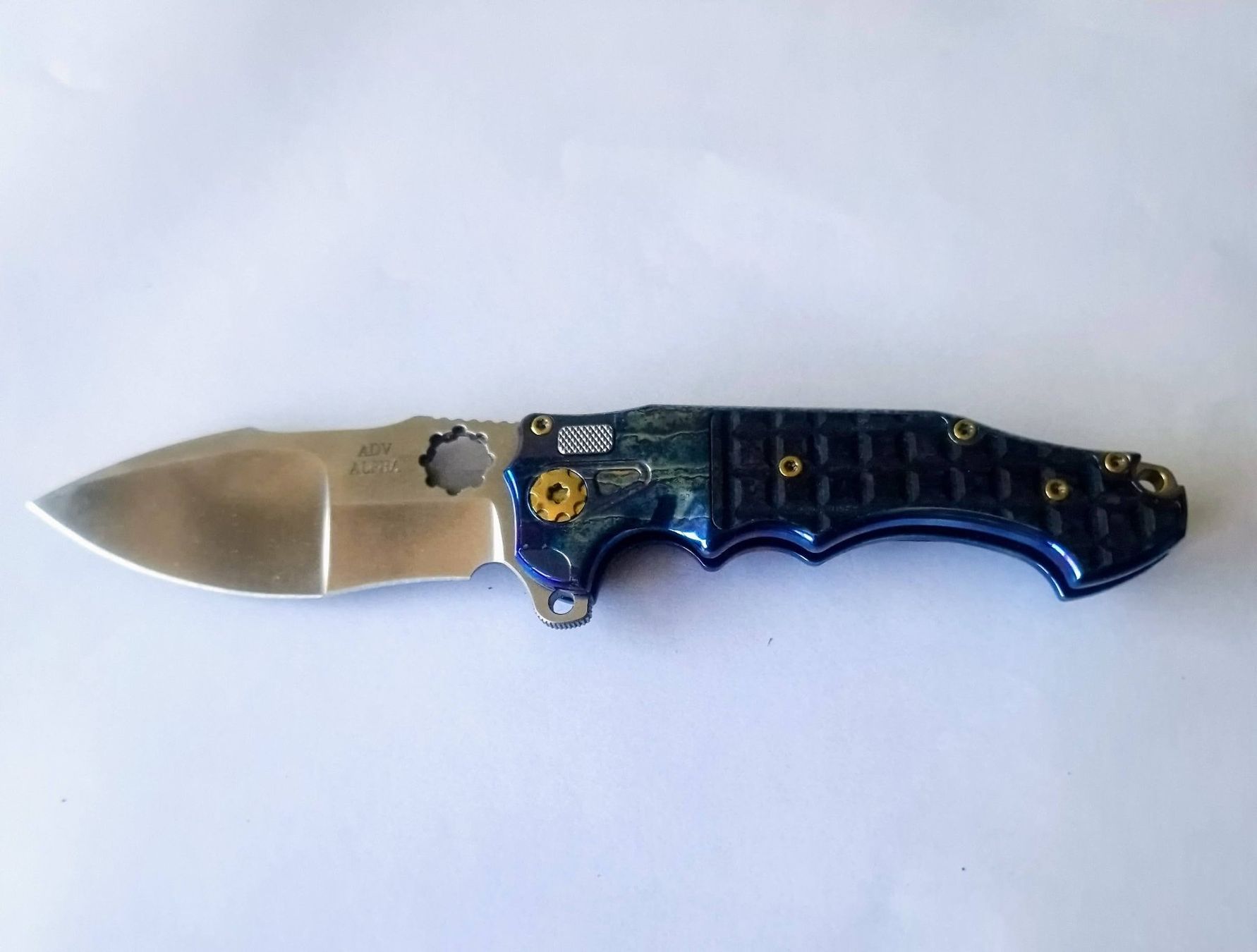 Coltelli tascabile: André De Villier Mini Alpha Acid Rain, – Nuovo e nell'imballaggio originale da Carouge GE venduto da dan_pv2t 4
