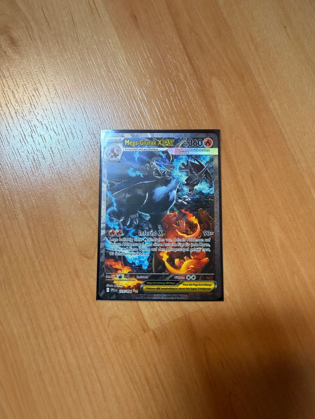 Pokémon Carte collezionabili: Mega-Glurak X ex – 125/094 – Nuovo (secondo la descrizione) da Triesen venduto da MarEli080