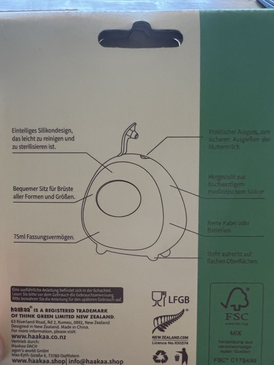 Haakaa Accessori per l’allattamento: Milchauffänger – Nuovo e nell'imballaggio originale da Mönchaltorf venduto da Sano89 1